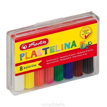 Plastelina 8 kolorów