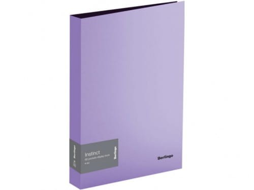 BERLIGO Album ofertowy  Instinct 60szt lawendowy