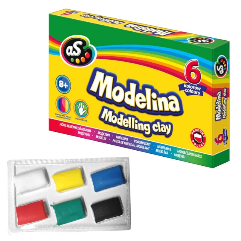 Modelina 6 kolorów