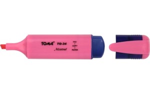 TOMA zakreślacz MISTRAL różowy