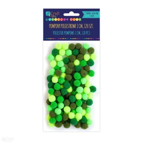 Pompony zielone