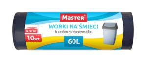 Worki do śmieci 60l/10szt