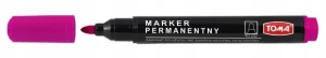 TOMA marker permanentny okrągła końcówka różowy
