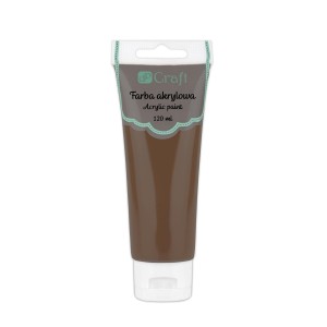 Farba akrylowa 120ml brązowa DPFA-078
