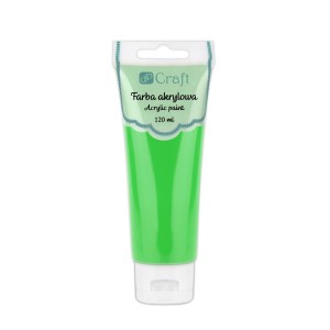 Farba akrylowa 120ml zielona DPFA-070