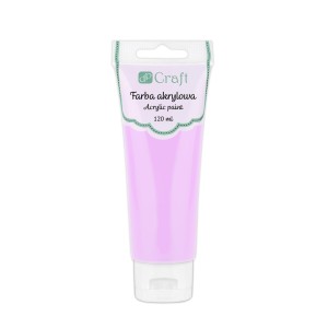Farba akrylowa 120ml jasnoróżowa DPFA-075