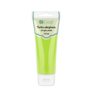 Farba akrylowa 120ml jasnozielona DPFA-069