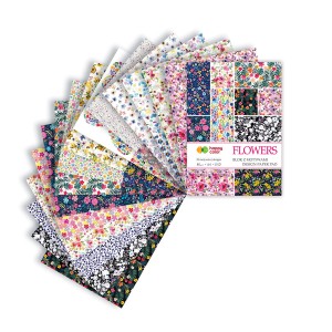 Blok dekoracyjny z motywami A4 HAPPY COLOR  FLOWERS
