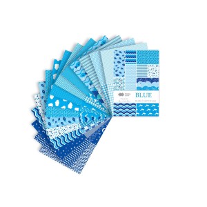 Blok dekoracyjny z motywami A4 HAPPY COLOR BLUE     