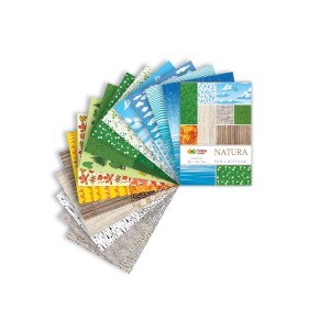 Blok dekoracyjny z motywami A4 HAPPY COLOR NATURA      