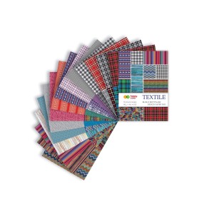 Blok dekoracyjny z motywami A4 HAPPY COLOR  TEXTIL