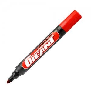 KAMET marker permanentny czerwony