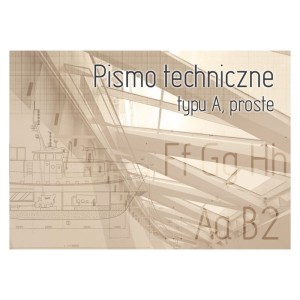 Blok pismo techniczne A4 proste typ A
