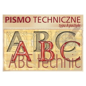 Blok pismo techniczne A4 pochyłe typ A 