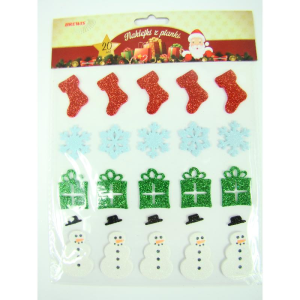 Naklejki z pianki 20szt. PVX17