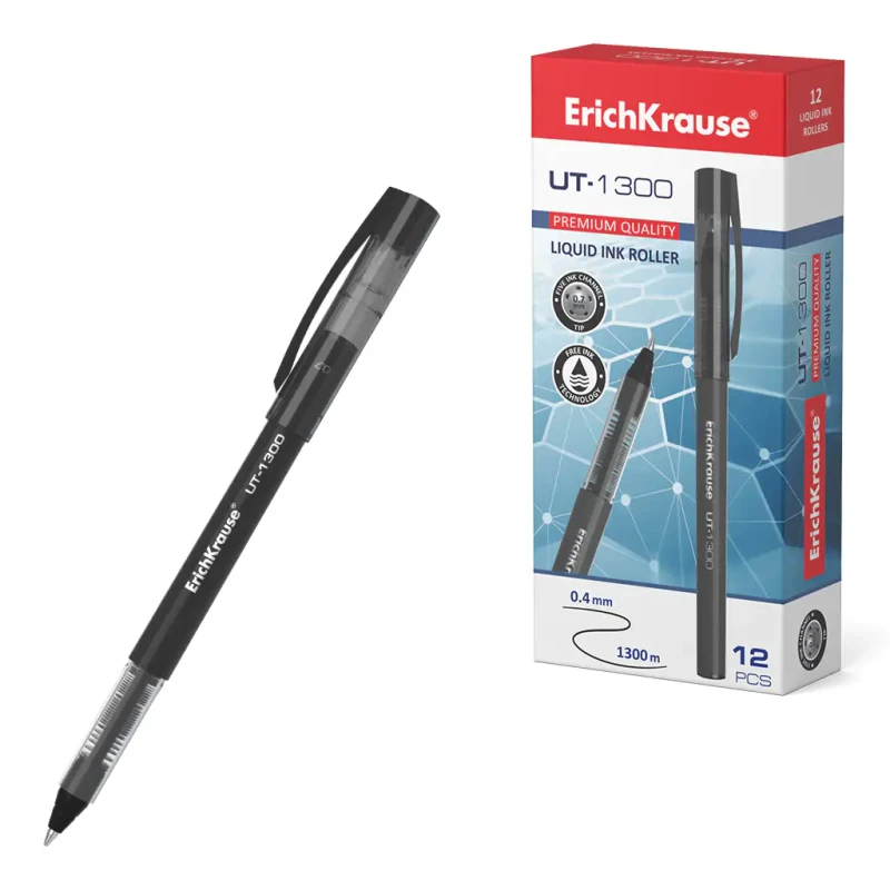 ERICHKRAUSE pióro kulkowe czarne UT-1300