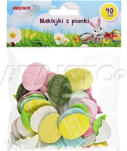 Naklejki z pianki wielkanocne PVE14
