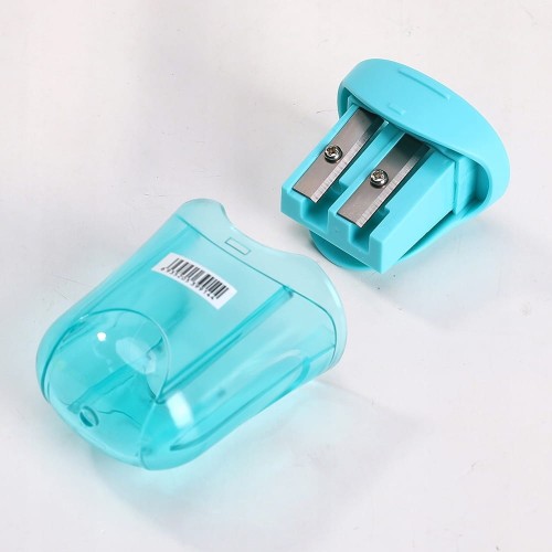 DELI temperówka podwójna z pojemnikiem