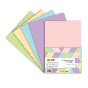 Arkusze piankowe PASTEL A4 HAPPY COLOR      