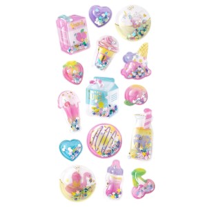 Naklejki SHAKER 3D- PRZEKĄSKI DPNK-186