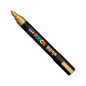 UNI marker POSCA 5M złoty