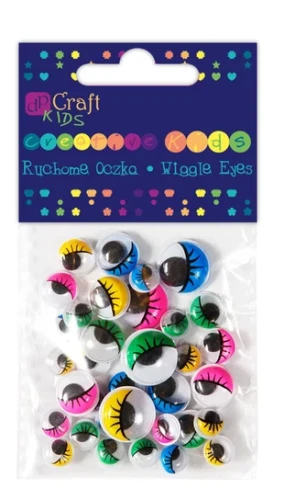 Ruchome oczka z rzęsami a'36 KSOC-007