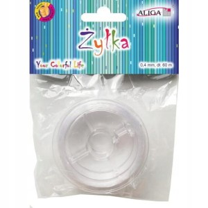 Żyłka elastyczna bezbarwna 0,5mm 30m
