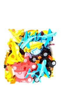 Naklejki z pianki transport 53szt. KSPI-063