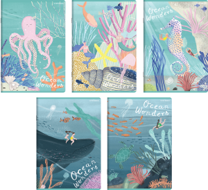 Zeszyt 32 kartki TOP kratka SUPERPREMIUM OCEAN WONDERS