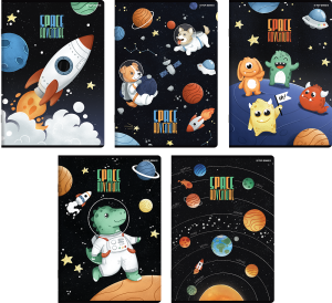 Zeszyt 32 kartki TOP kratka SUPERPREMIUM SPACE ADVENTURE