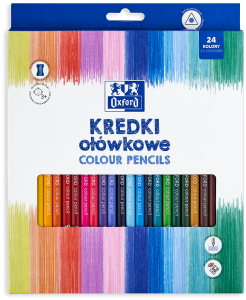 OXFORD kredki ołówkowe 24 kolory