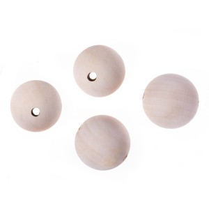 Drewniane koraliki kulki 40mm GRKO-113