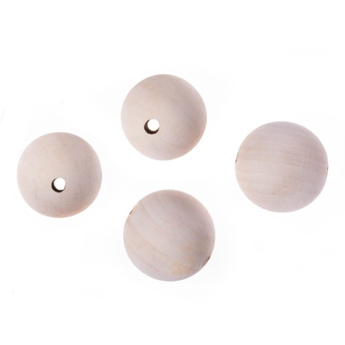 Drewniane koraliki kulki 40mm GRKO-113