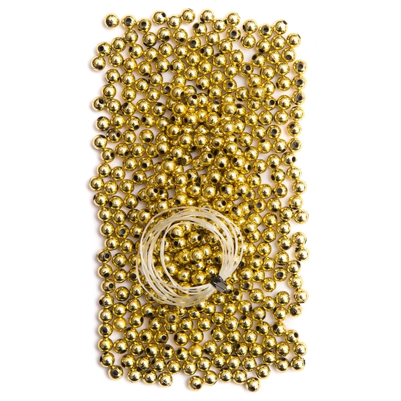 Koraliki 6mm 30g złote GRKO-001