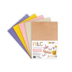 Filc kreatywny A4/1,5mm a'5szt. FANTASY