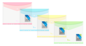 TETIS koperta na dokumenty A4 z perforacją