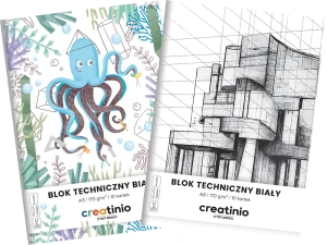 Blok techniczny biały A3  CREATINIO TOP
