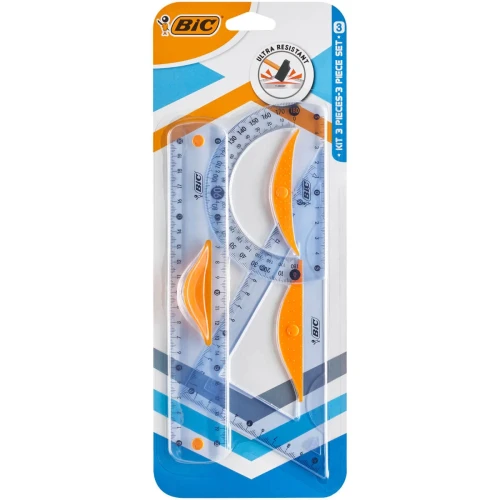 BIC zestaw kreślarski 3-elementowy