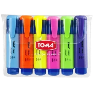 TOMA zakreślacz  6 sztuk