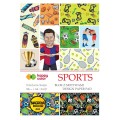 Blok dekoracyjny z motywami A4 HAPPY COLOR SPORTS