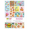 Blok dekoracyjny z motywami A4 HAPPY COLOR FOOD