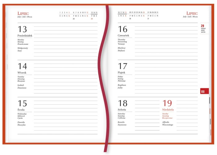 Terminarz marta