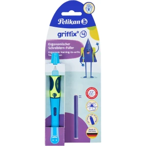 PELIKAN Pióro wieczne GRIFFIX  etap 4 praworęczne niebieskie