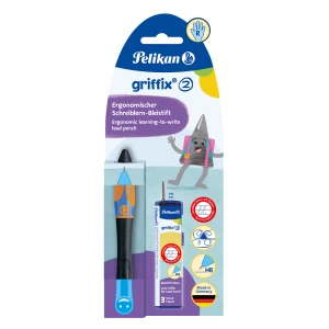 PELIKAN Ołówek GRIFFIX  etap 2 praworęczny NeonBlack