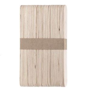 Patyczki drewniane naturalne jumbo 60szt. KSPA-006