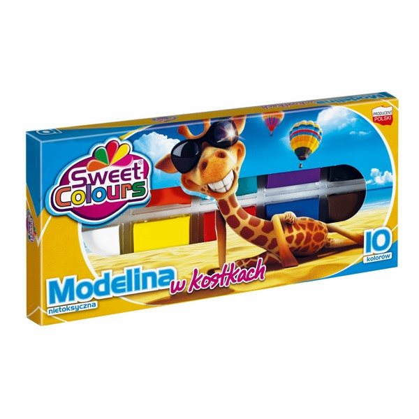 Modelina w kostkach