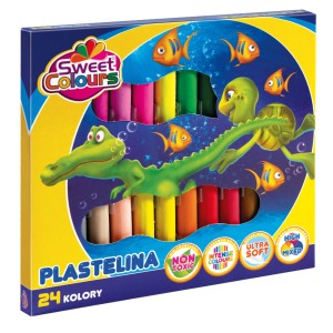 KOMA plastelina 24 kolory