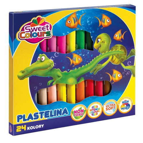 Plastelina 24 kolory