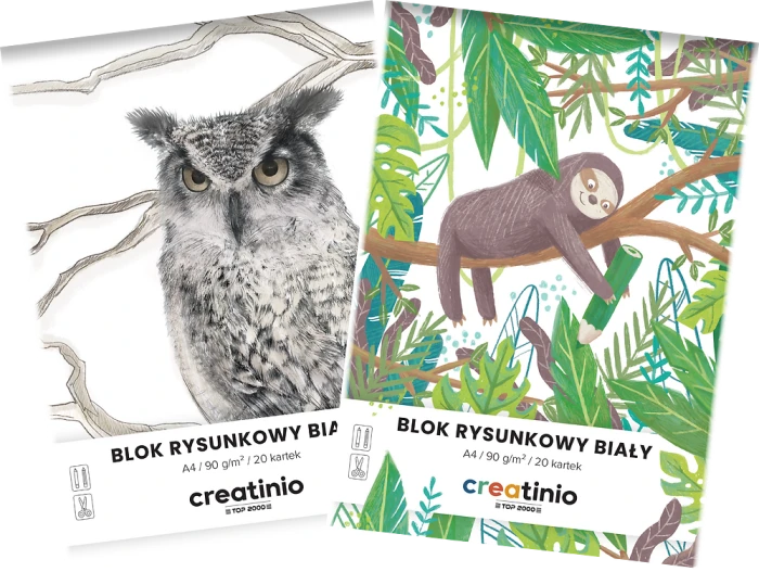 Blok rysunkowy A4