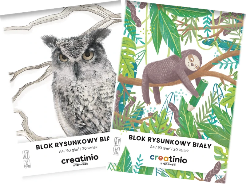 Blok rysunkowy A4